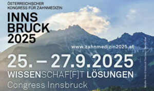 Logo Österreichier Zahnärztekongress 2025 in Innsbruck, 25.-27.September 